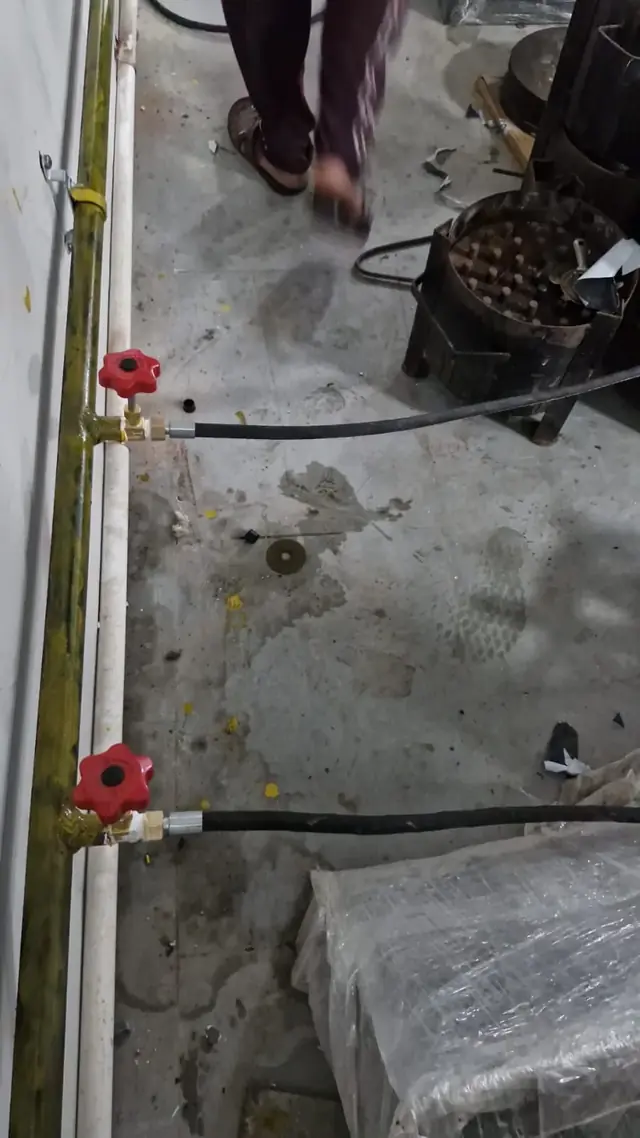 Gas-line